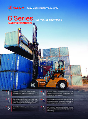 Stivuitoare pentru containere Sany SDCY90K6G5