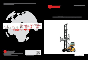 Stivuitoare pentru containere Sany SDCY90K6H2