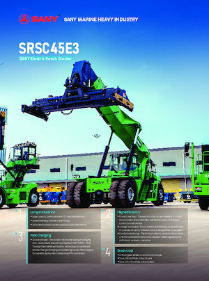 Stivuitoare pentru containere Sany SRSC45E 