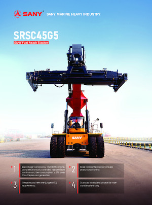 Stivuitoare pentru containere Sany SRSC45G5