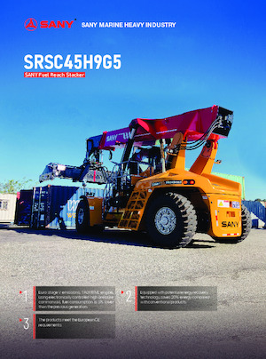 Stivuitoare pentru containere Sany SRSC45H9G5