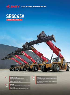 Stivuitoare pentru containere Sany SRSC45V