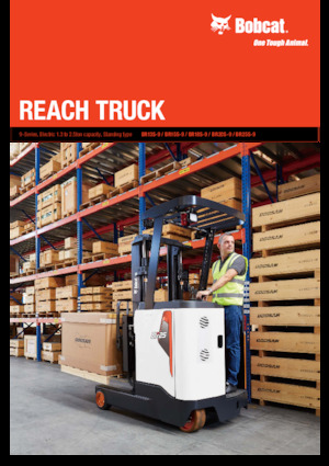 Stivuitoare electrice cu catarg retractabil Bobcat BR15S-9