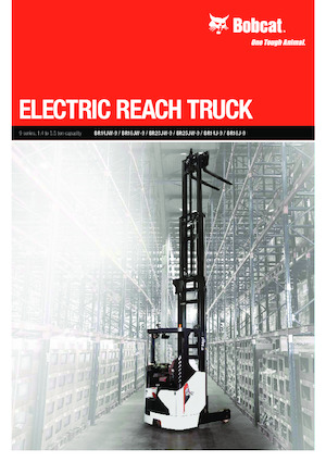 Stivuitoare electrice cu catarg retractabil Bobcat BR14J-9