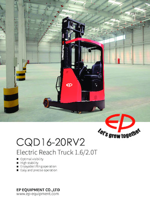 Stivuitoare electrice cu catarg retractabil EP CQD20RV2