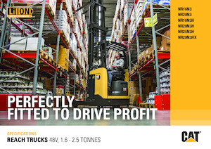 Stivuitoare electrice cu catarg retractabil Caterpillar NR20N3