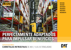 Stivuitoare electrice cu catarg retractabil Caterpillar NR20N3