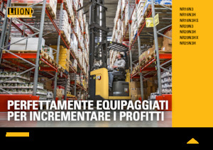 Stivuitoare electrice cu catarg retractabil Caterpillar NR16N3HS