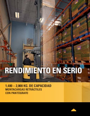 Stivuitoare electrice cu catarg retractabil Caterpillar NR20