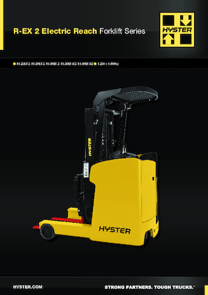 Stivuitoare electrice cu catarg retractabil Hyster R1.5EXW 2