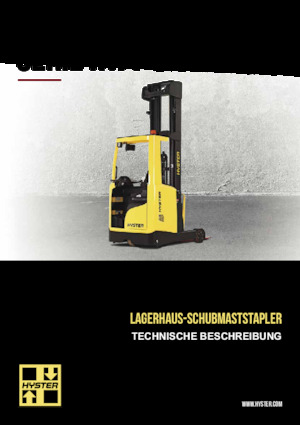 Stivuitoare electrice cu catarg retractabil Hyster R2.0
