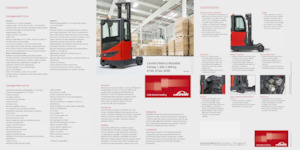 Stivuitoare electrice cu catarg retractabil Linde R16G Std.