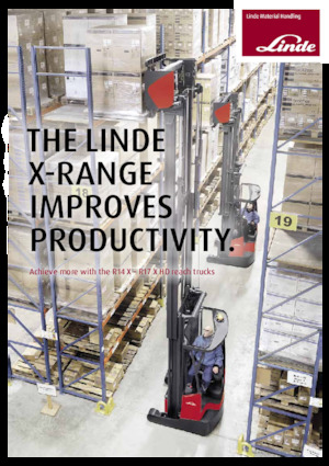 Stivuitoare electrice cu catarg retractabil Linde R14X High