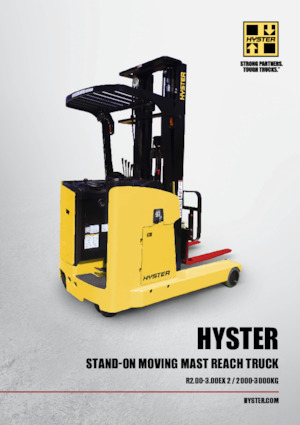 Stivuitoare electrice cu catarg retractabil Hyster R2.50EX 2