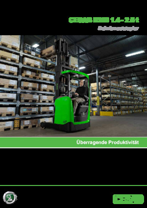 Stivuitoare electrice cu catarg retractabil Cesab R314