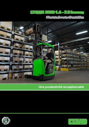 Stivuitoare electrice cu catarg retractabil Cesab R314