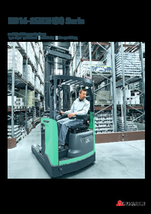 Stivuitoare electrice cu catarg retractabil Mitsubishi RB16N3H  