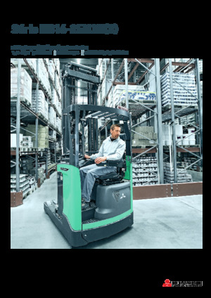 Stivuitoare electrice cu catarg retractabil Mitsubishi RB16N3H  