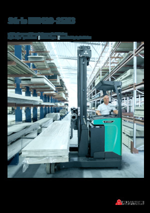 Stivuitoare electrice cu catarg retractabil Mitsubishi RBM20N3  