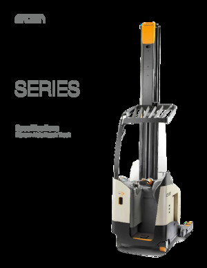 Stivuitoare electrice cu catarg retractabil Crown RM 6025