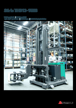 Stivuitoare electrice cu catarg retractabil Mitsubishi THD15N3  