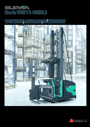 Stivuitoare electrice cu catarg retractabil Mitsubishi VNT13