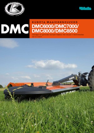 Cositori cu discuri atașate pe spate, cu tambur de condiționare Kubota DMC6032N 