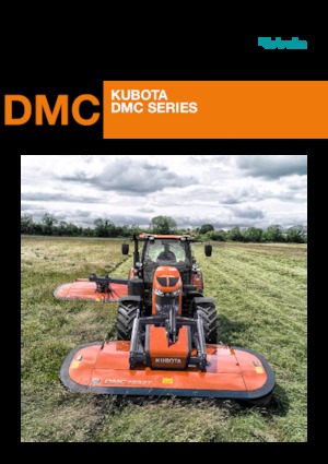 Cositori cu discuri atașate pe spate, cu tambur de condiționare Kubota DMC6332R