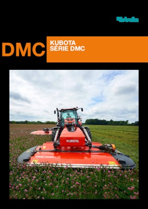 Cositori cu discuri atașate pe spate, cu tambur de condiționare Kubota DMC6332T