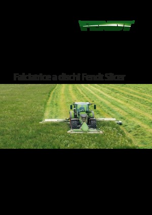 Cositori cu discuri atașate pe spate, cu tambur de condiționare Fendt Slicer 3570 TLKC