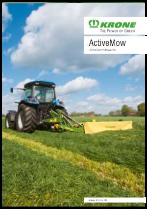 Cositori cu discuri atașate pe spate, fără tambur de condiționare Krone ActivMow R 200