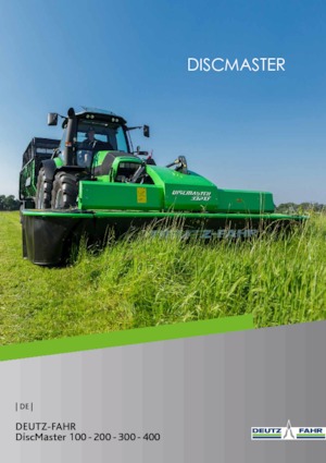 Cositori cu discuri atașate pe spate, fără tambur de condiționare DEUTZ-FAHR DiscMaster 340