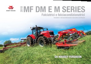 Tamburi de cosit atașați pe spate, fără tambur de condiționare Massey Ferguson M182