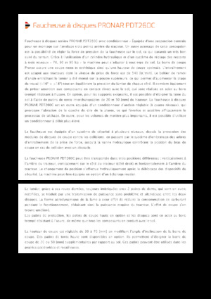 Cositori cu discuri atașate pe spate, cu tambur de condiționare Pronar PDT 260 C
