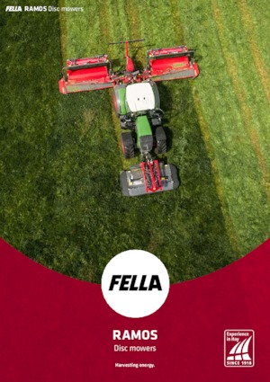Cositori cu discuri atașate pe spate, cu tambur de condiționare Fella Ramos 3160 TLX-KC