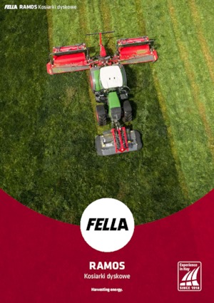 Cositori cu discuri atașate pe spate, fără tambur de condiționare Fella Ramos 210