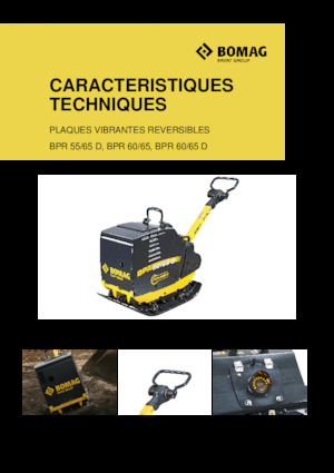 Plăci compactoare reversibile Bomag BPR 60/65