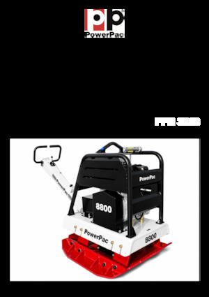Plăci compactoare reversibile PowerPac PPR 8800