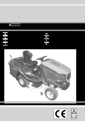 Mașini de tuns iarba Ride on și Tractoare de grădină Efco EF 106/16 K H