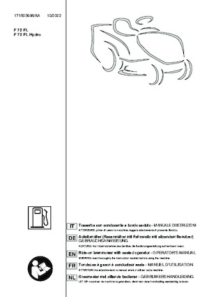 Mașini de tuns iarba Ride on și Tractoare de grădină Mountfield MTF 72H