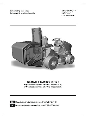 Mașini de tuns iarba Ride on și Tractoare de grădină SECO Starjet P6 4x4 Pro