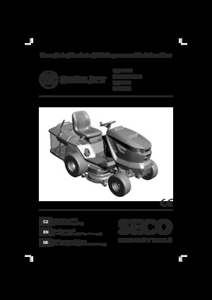 Mașini de tuns iarba Ride on și Tractoare de grădină SECO Starjet P6 4x4 Pro