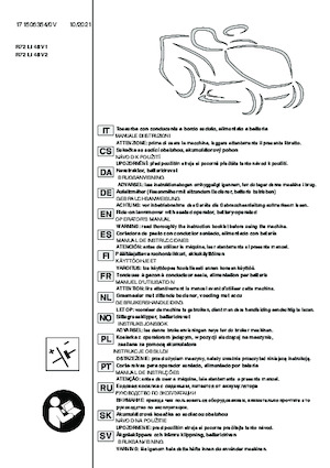 Mașini de tuns iarba Ride on și Tractoare de grădină Stiga Swift 372e