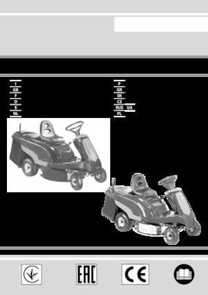 Mașini de tuns iarba Ride on și Tractoare de grădină Efco ZEPHYR 72/12,5 K H