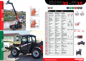Telehandlere Faresin Handlers 11.35