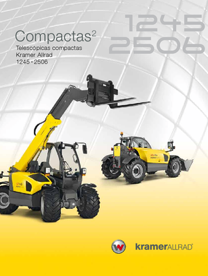 Telehandlere Kramer 1245