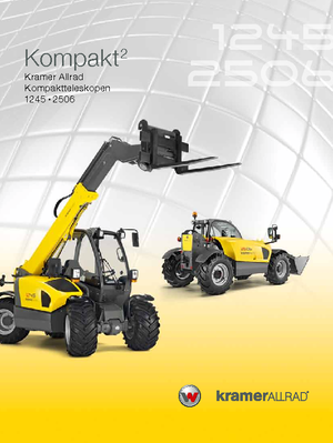Telehandlere Kramer 1245