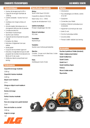 Telehandlere JLG 3507 H