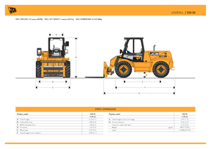 Telehandlere JCB 520-50