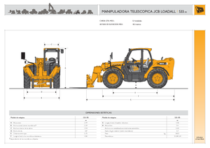 Telehandlere JCB 533-105